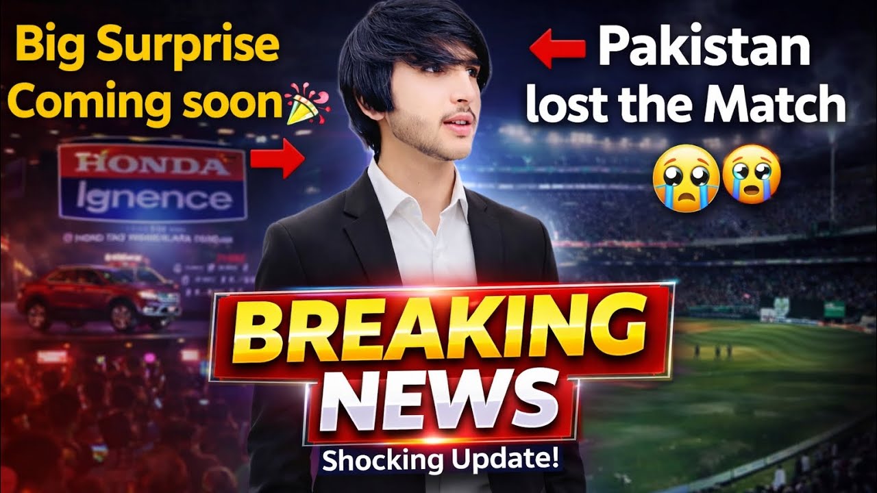 Big Surprise Coming Soon 😱 | Pakistan Lost the Match 💔 | Breaking News Update!