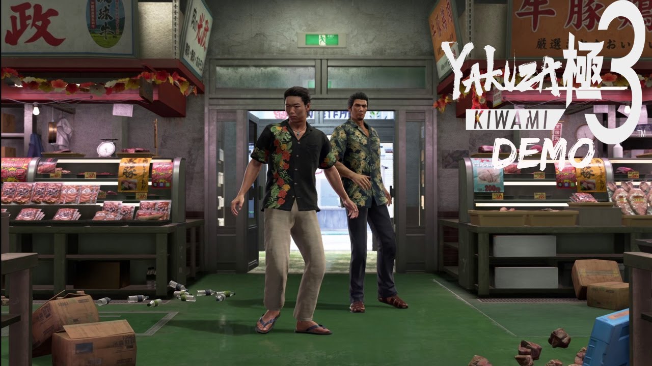 Yakuza Kiwami 3 Demo PC Steam Haruka & Rikiya & Sub Story 14-13-12 & Tamashiro Family