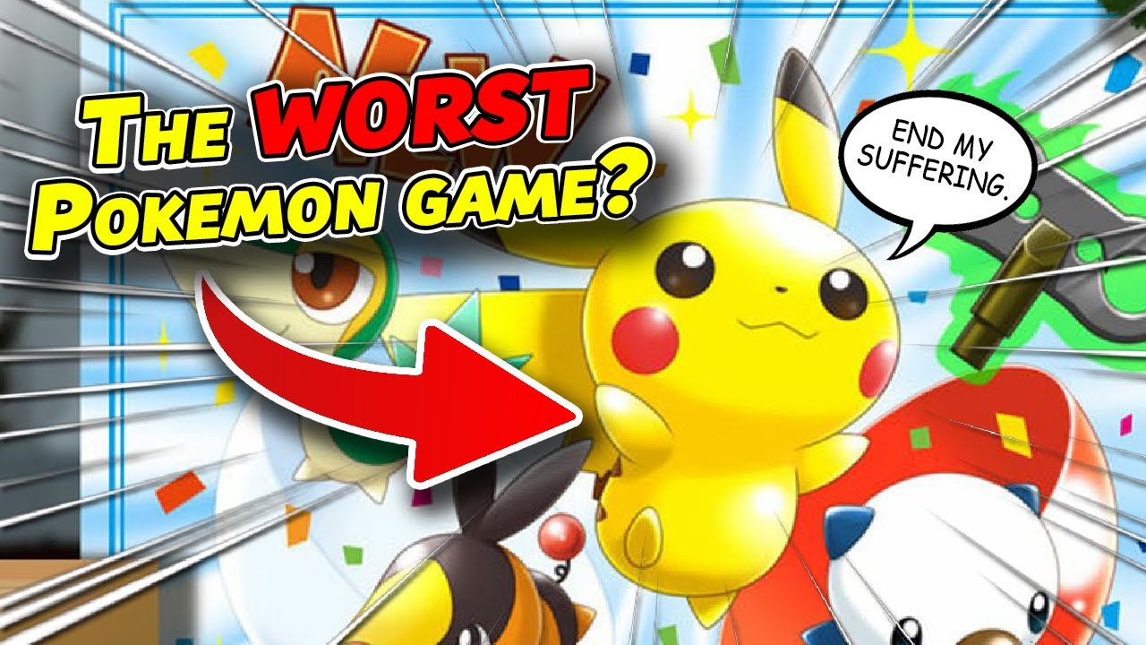 The WORST Pokemon Games, Apparently... (Pokemon Rumble)