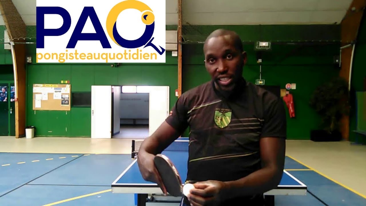 Le Service Pioche au tennis de table