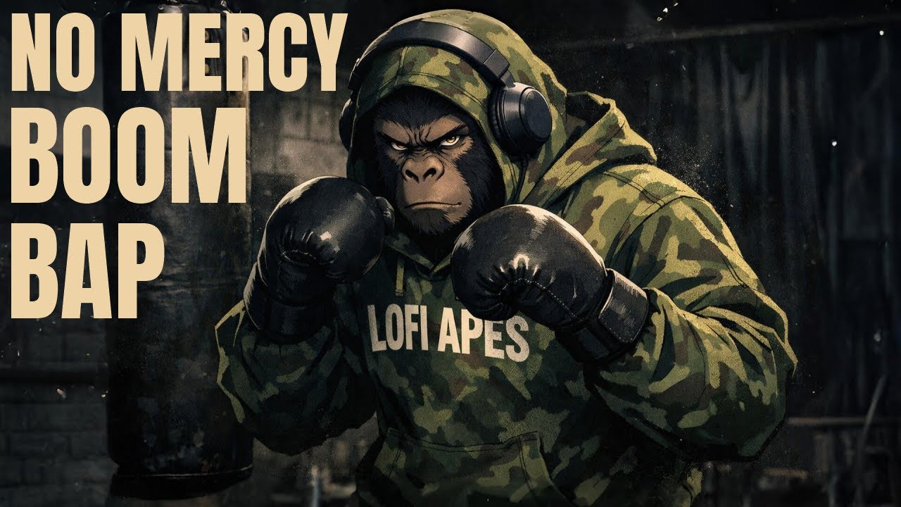 NO MERCY 🧱 Raw 90s Boom Bap Freestyle Beat | Old School Hip-Hop