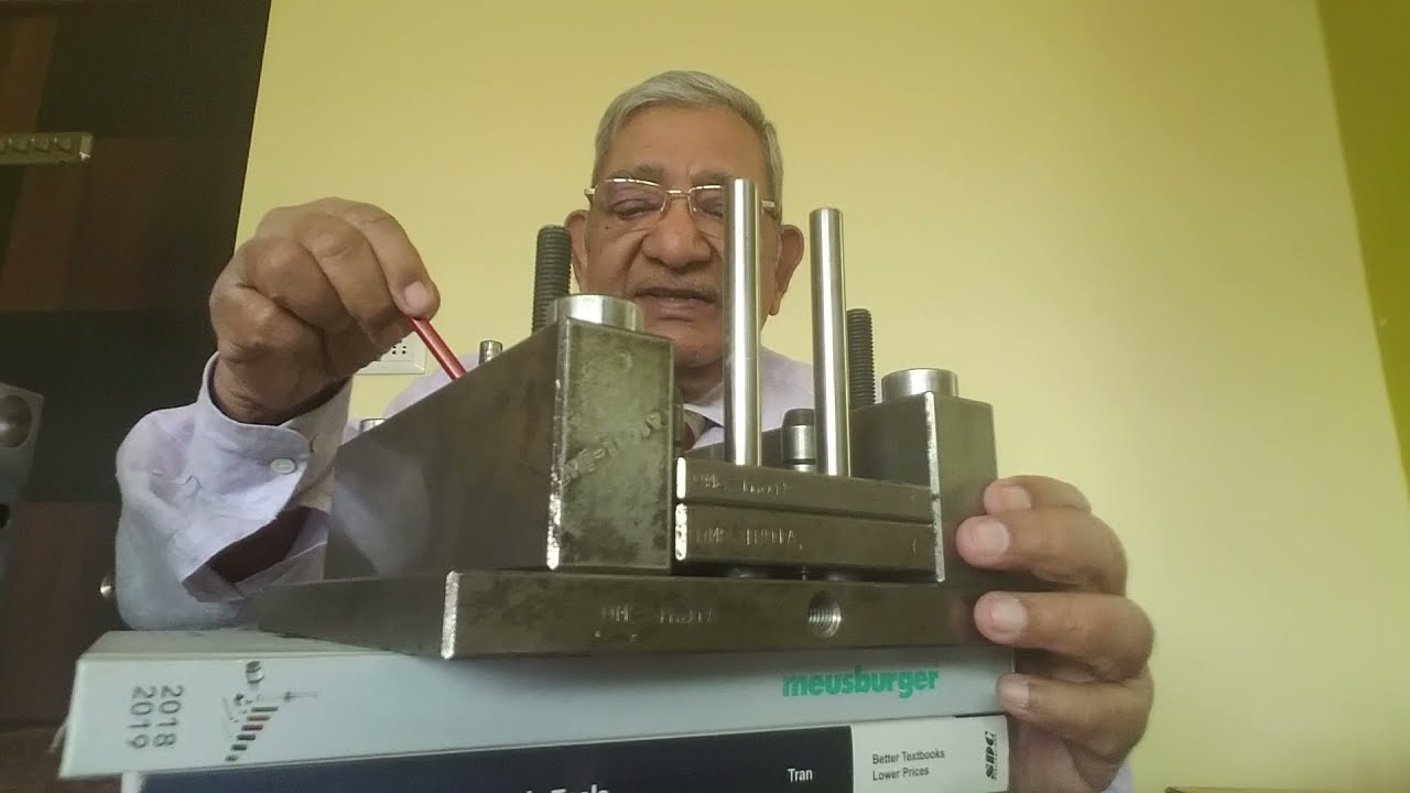 Injection Mould Design - Mould Base - 7 E Mould Base Assembly of moving half