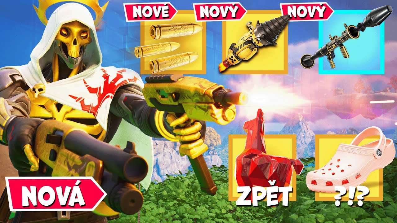 *VELKÝ* MIDAS UPDATE VE FORTNITE
