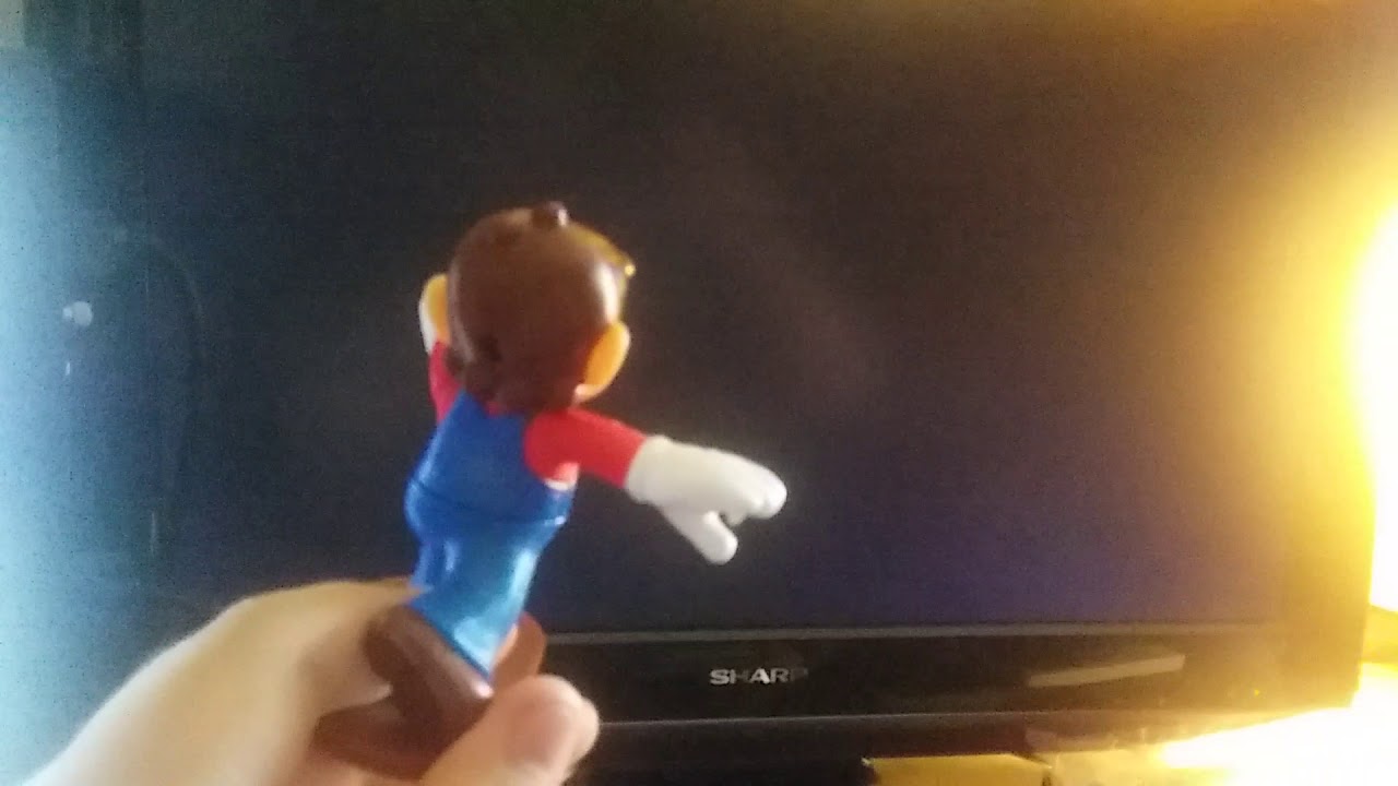 Mario watches the THX Moo Can logo