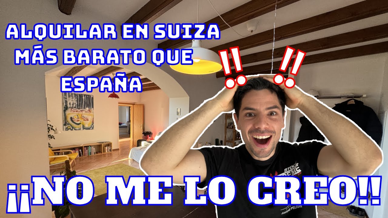 Como encontrar piso barato en Suiza | me mudo a Suiza + no me lo esperaba + es muy barato