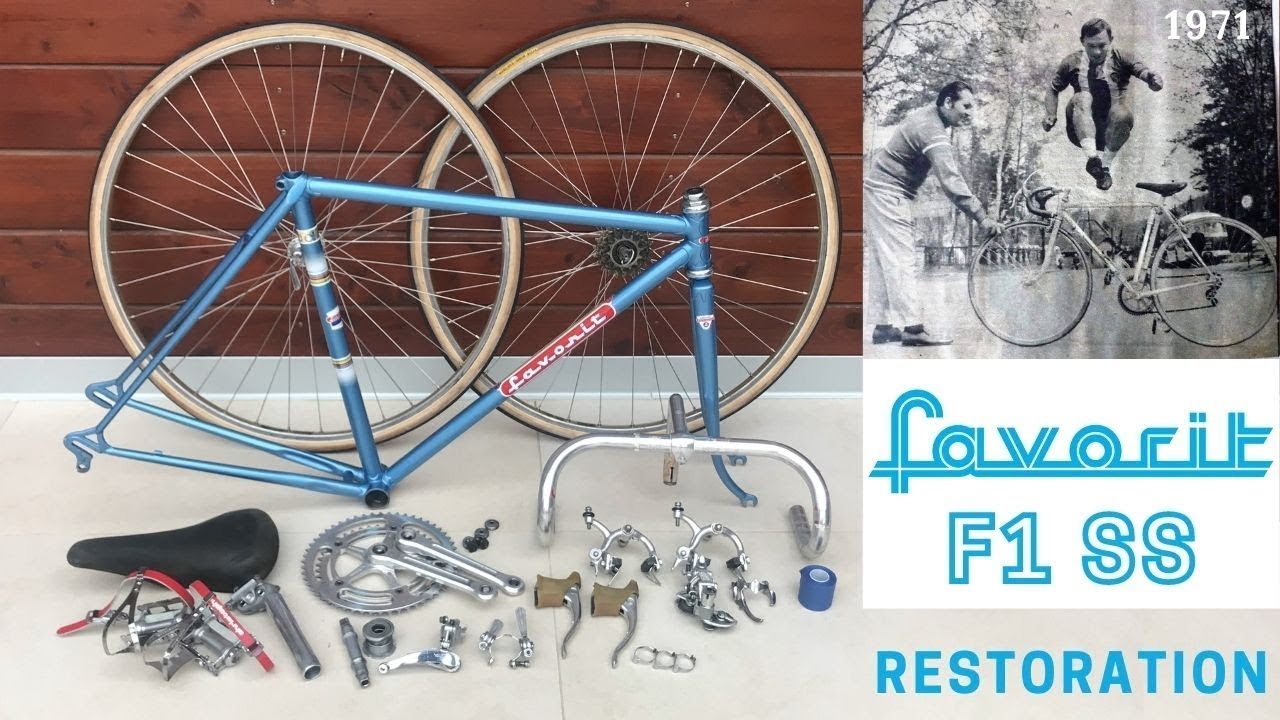 Favorit F1 Super Special 1971, Reynolds 531 and Campagnolo Nuovo Record RESTORATION