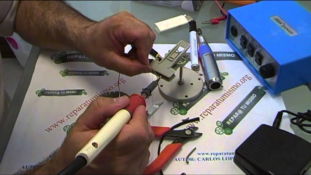 COMO REPARAR CABLE ROTO  EN  APARATO PEDICURA JSDA modelo JD800