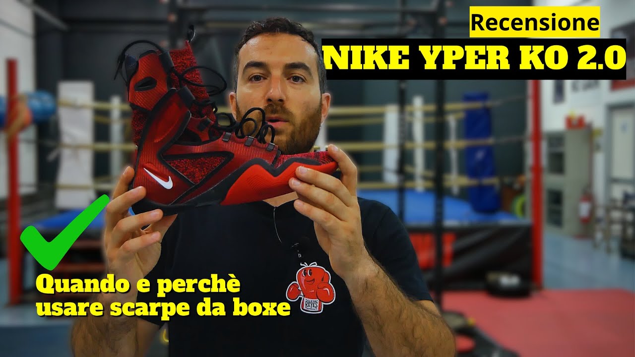 Quando e perchè usare scarpe da Boxe + RECENSIONE NIKE YPERKO 2.0