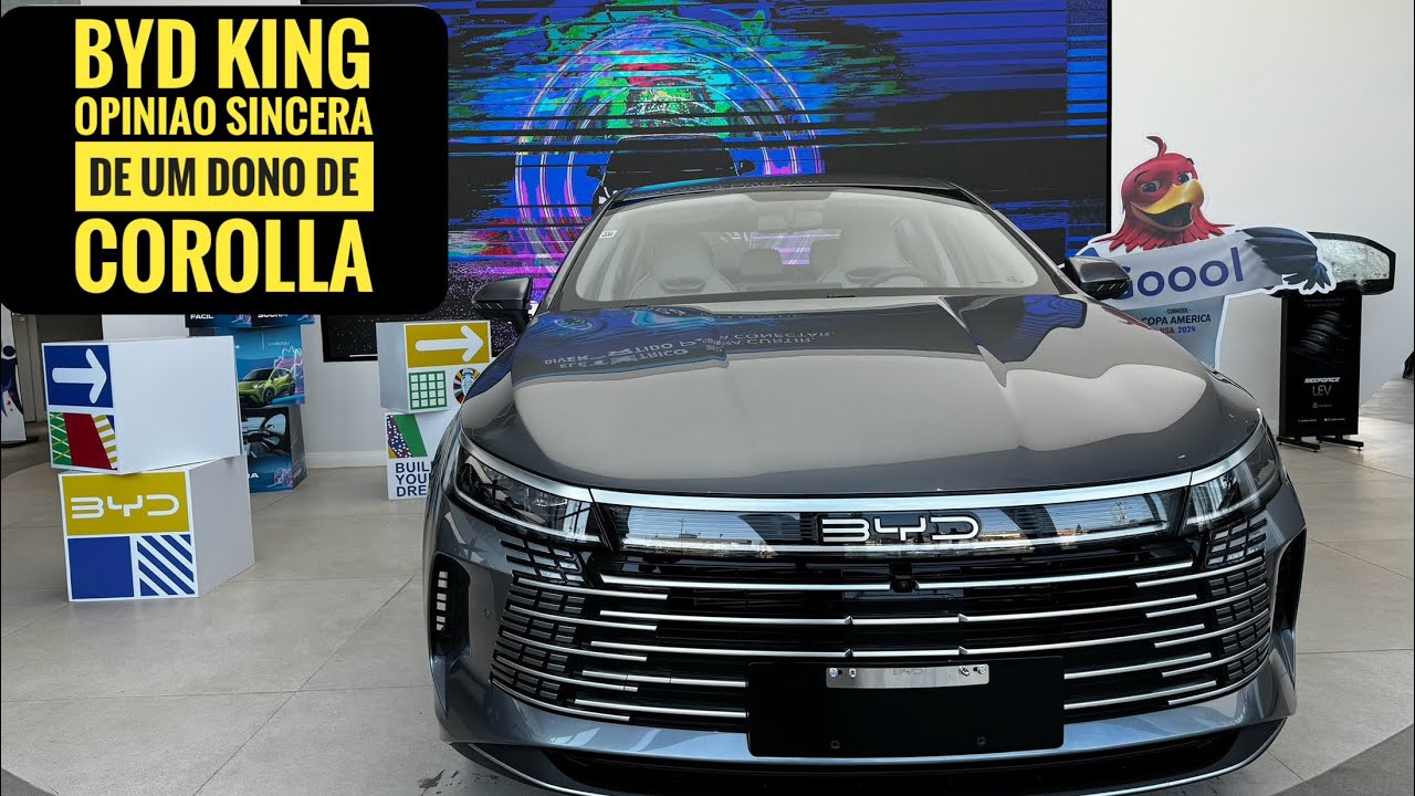 🔴 NOVO BYD KING GS - MELHOR DO QUE O COROLLA HIBRIDO?