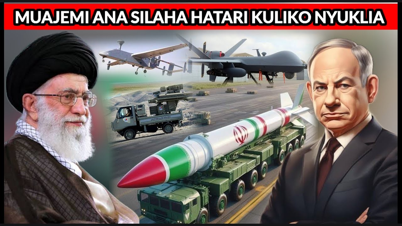 ISRAEL AMEOGOPA KUMBE IRAN ANA SILAHA HATARI KULIKO NYUKLIA