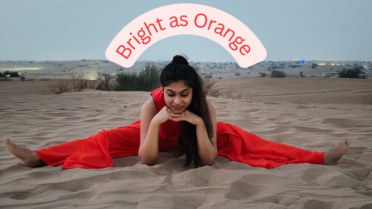 What makes the color Orange shine in Desert Safari?