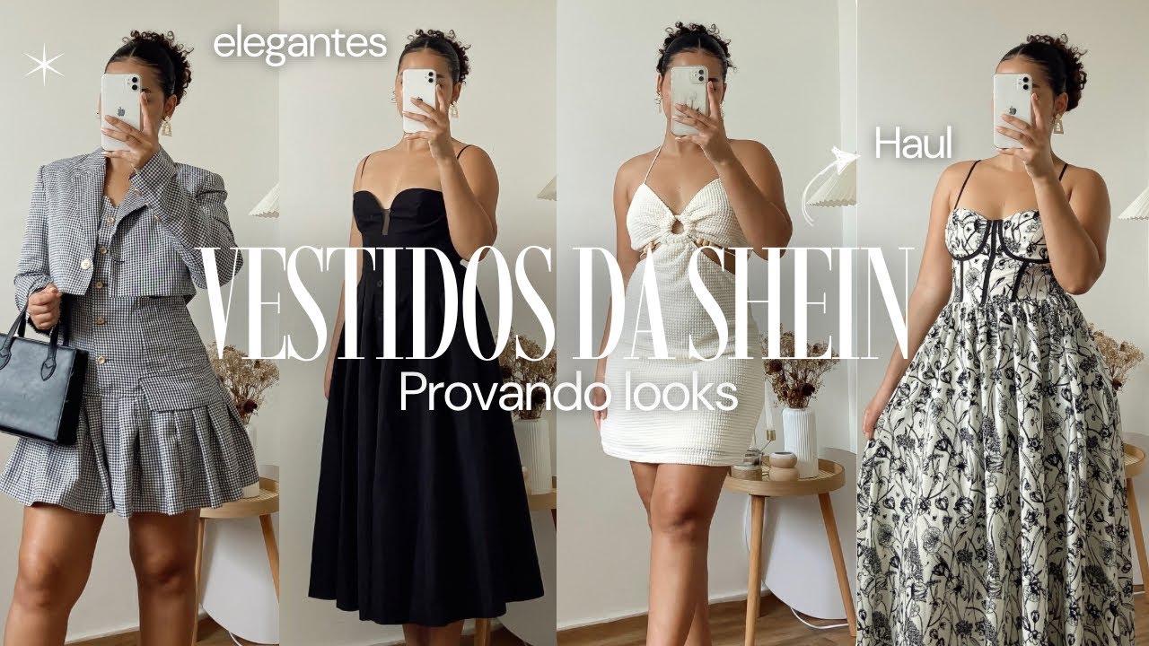 Vestidos da SHEIN que você precisa ter🛍️!! Peças tendências, sofisticadas & românticas 💗