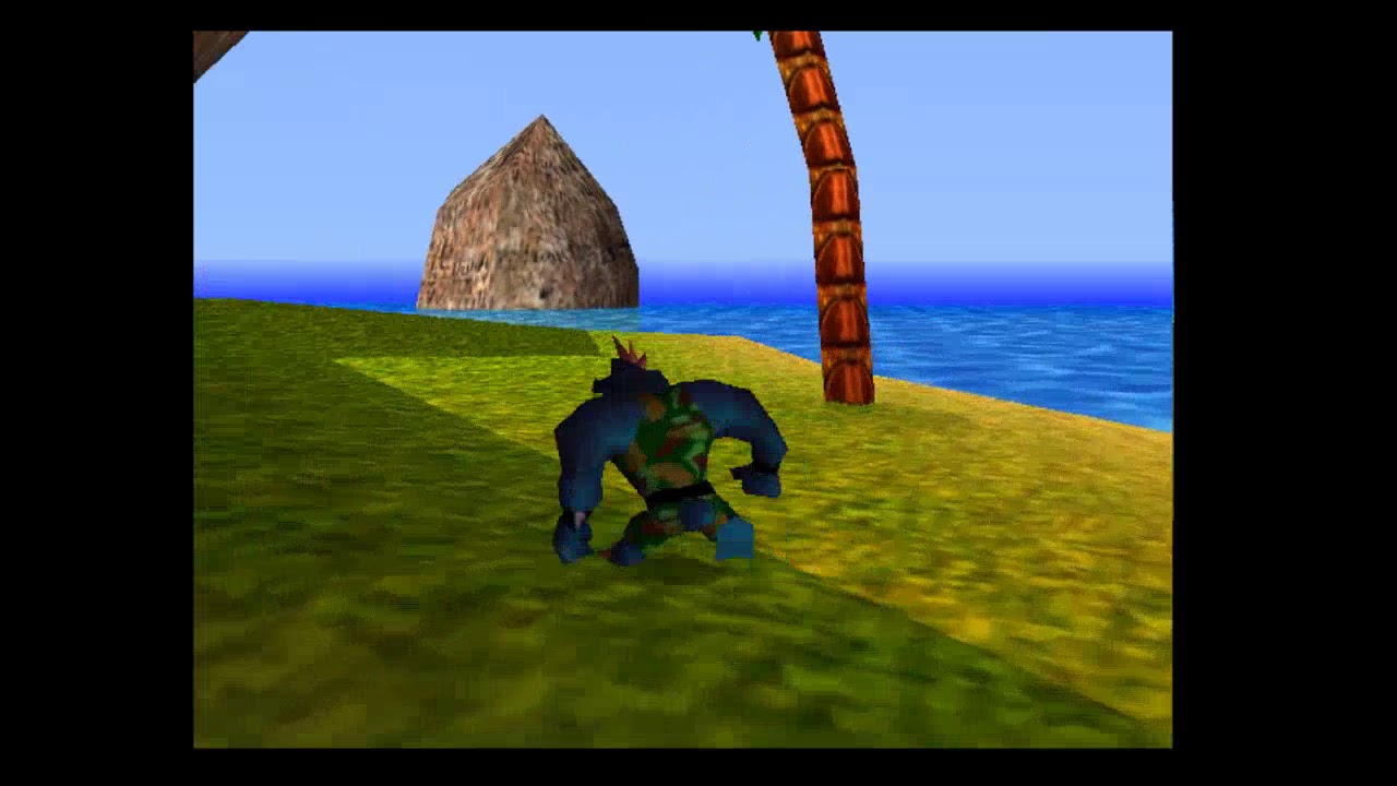 Donkey Kong 64 - Playing as Krusha [But unable to go further to Levels]