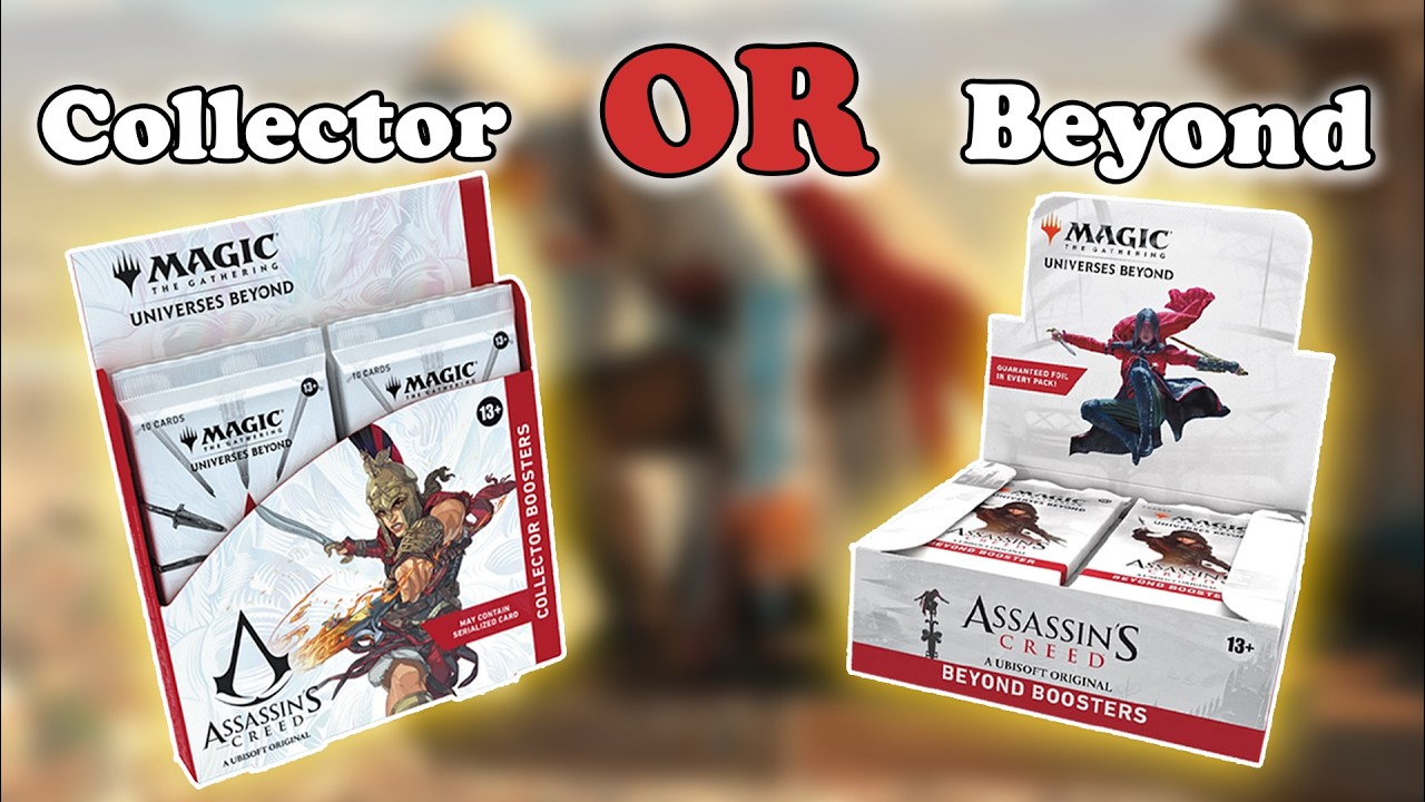 Which Has More Rares/Mythics? Collector VS Beyond Booster Box. MTG: Assassins Creed