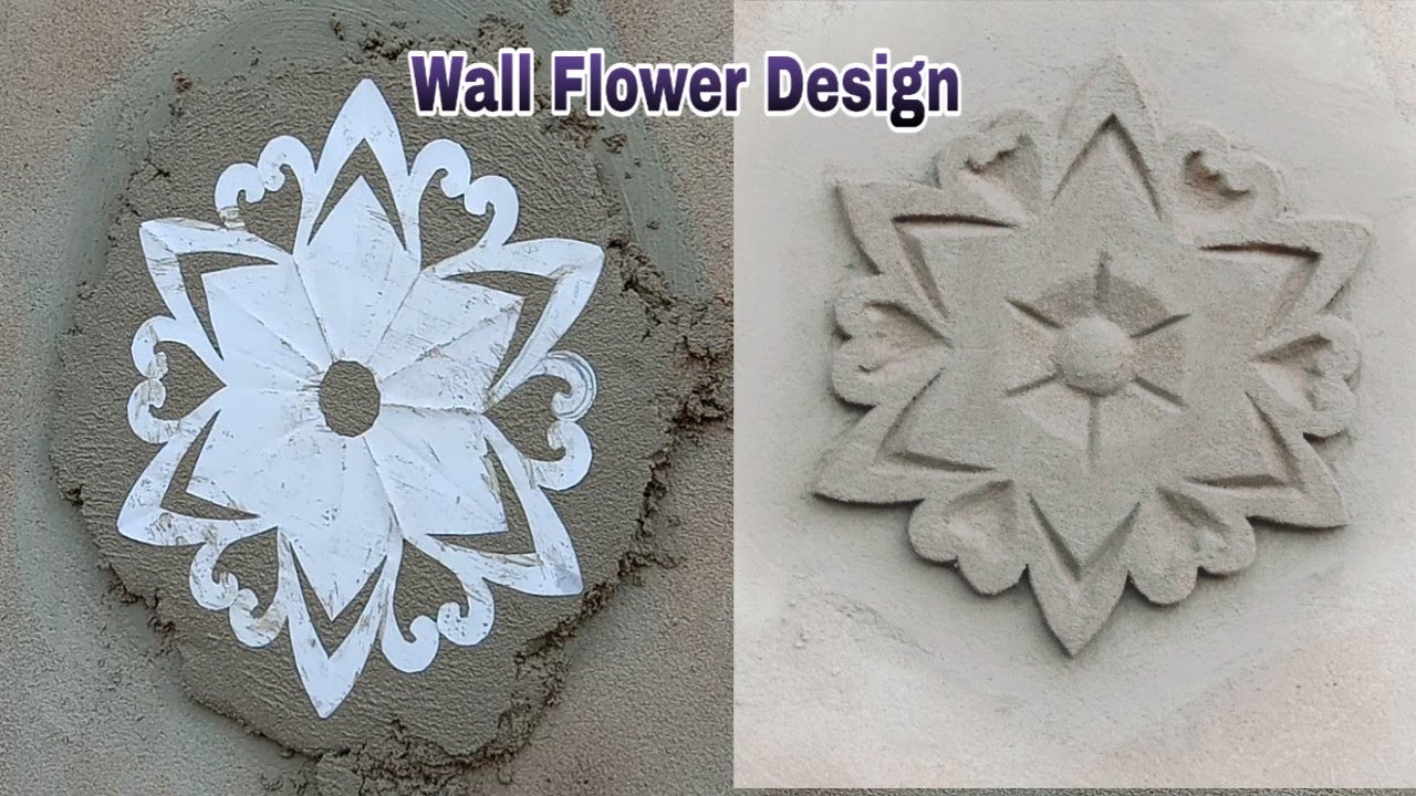 Wall flower design...By Raj m Bhadrak