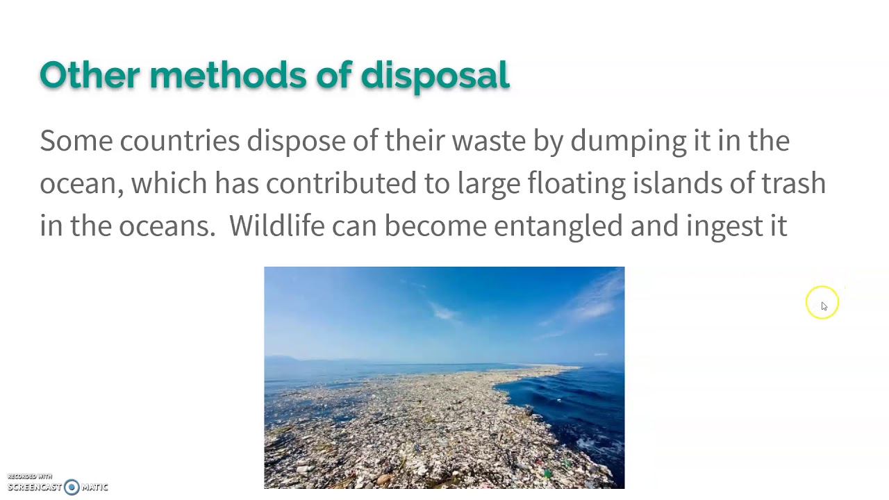 8.8 Solid Waste Disposal