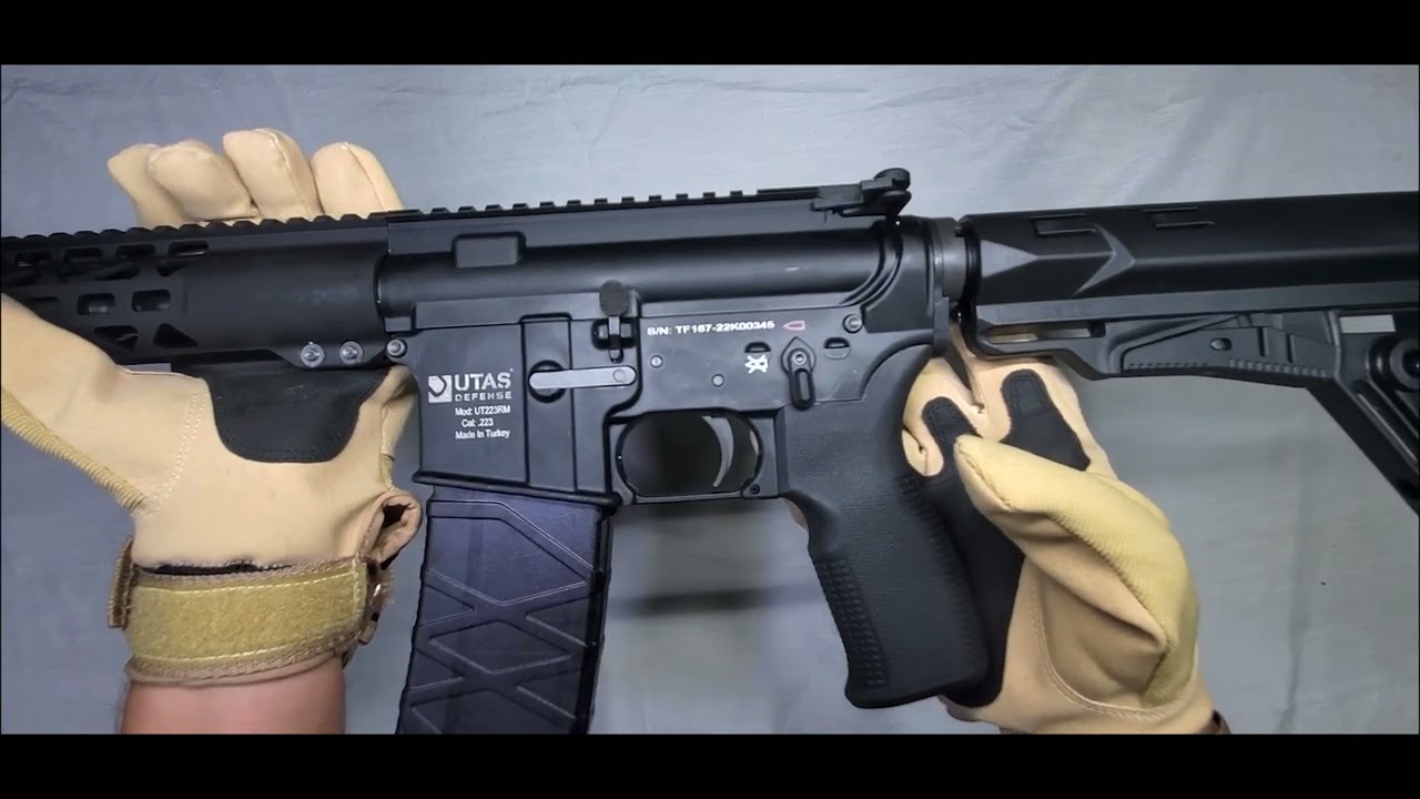 UTAS Defence .223 Rem Rifle: 7.5 In Barrel Unboxing | Unleashing Power