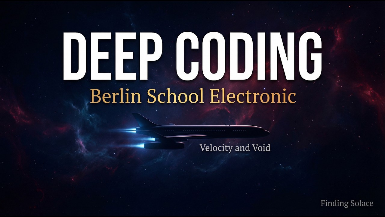Deep Coding Music | Berlin School Space Ambient | 90 Minutes | Velocity and Void
