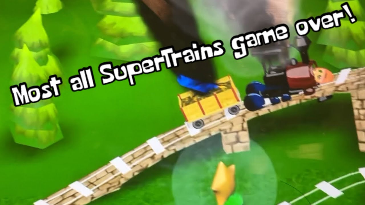 Most all SuperTrains game over!￼