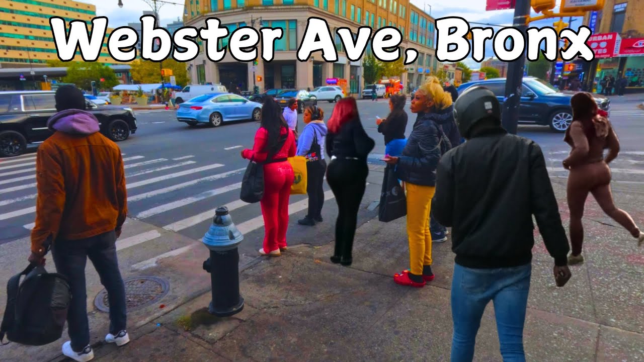 Exploring Webster Avenue Bronx NY with ASMR Sounds 🚶‍♂️