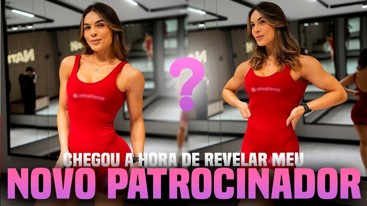 REVELEI MEU NOVO PATROCINADOR !!!! + TREINO DE GLÚTEO @MarceloCruzPro @sophibianco