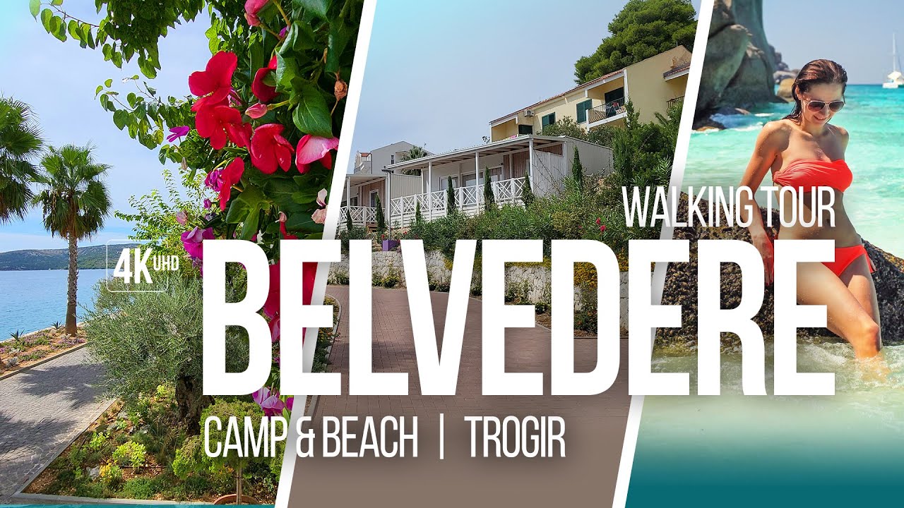 Trogir Beaches: Beach Belvedere, Seget Vranjica Beach and Beach Camp