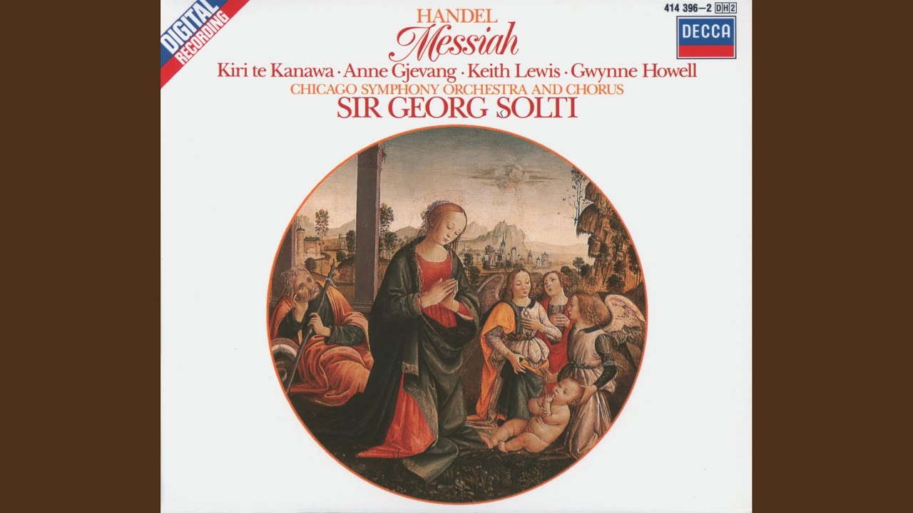 Handel: Messiah, HWV 56, Pt. 1: No. 10, Recit. For Behold, Darkness Shall Cover the Earth –...
