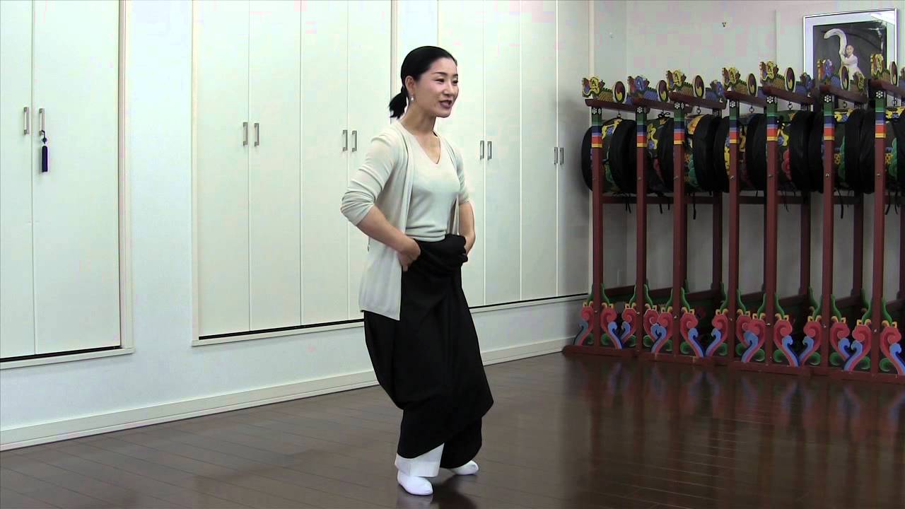 韓国伝統舞踊 下半身編　金美福×exfitTV