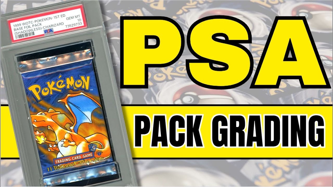How to PSA Grade Pokemon Booster Packs! (Tips, Tricks, and Tutorials)