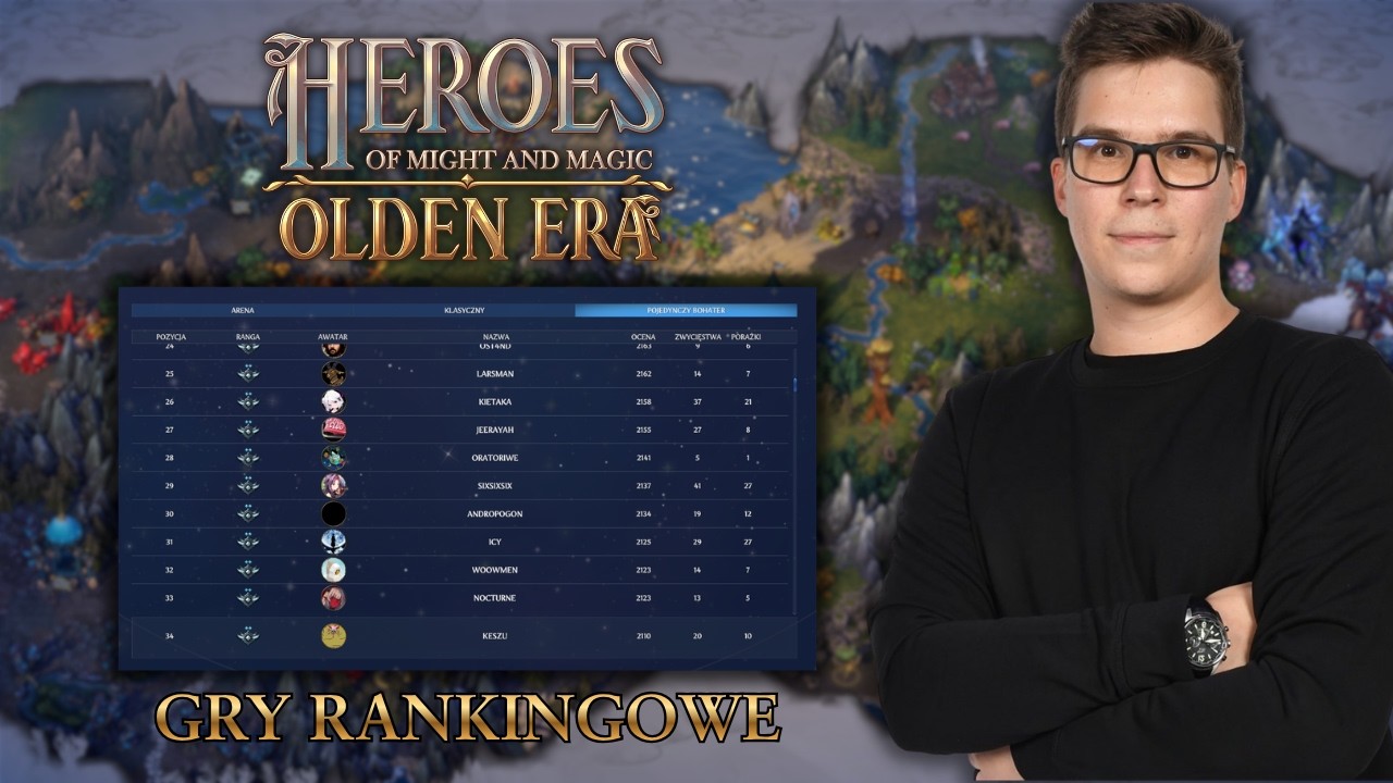🐎 Heroes: Olden Era - Gry Rankingowe - Testujemy nowy !PATCH (Rank 35 start) || !Holy