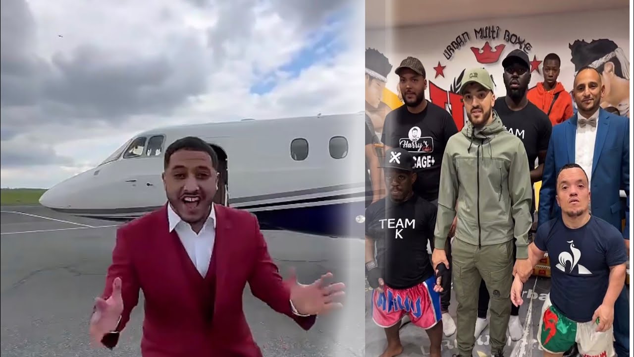 NASDAS PREND UN JET PRIV&Eacute; POUR UN COMBAT DE BOXE DE NAIN 🥊