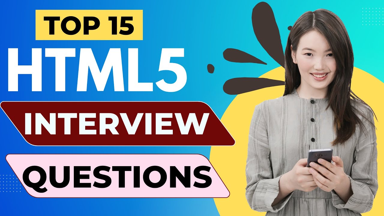 Top 15 HTML Interview Questions With Answers || Interview || Crack Interview