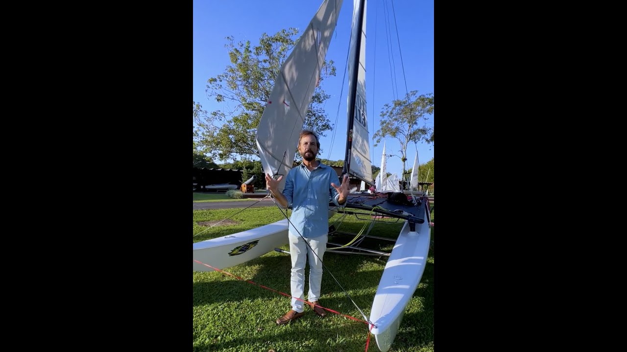 Mario Dubeux  Hobie 16 tuning