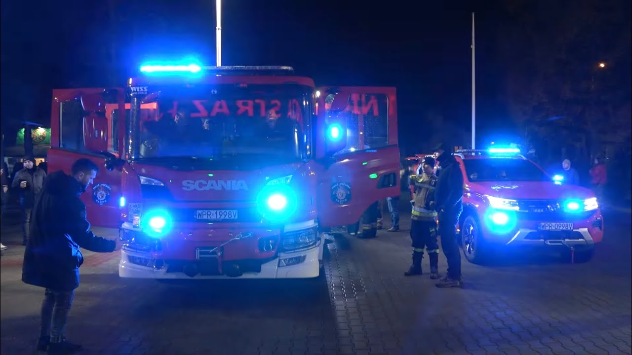 Straż Pożarna: Powitanie dwóch nowych samochodów w jednostce OSP Raszyn!