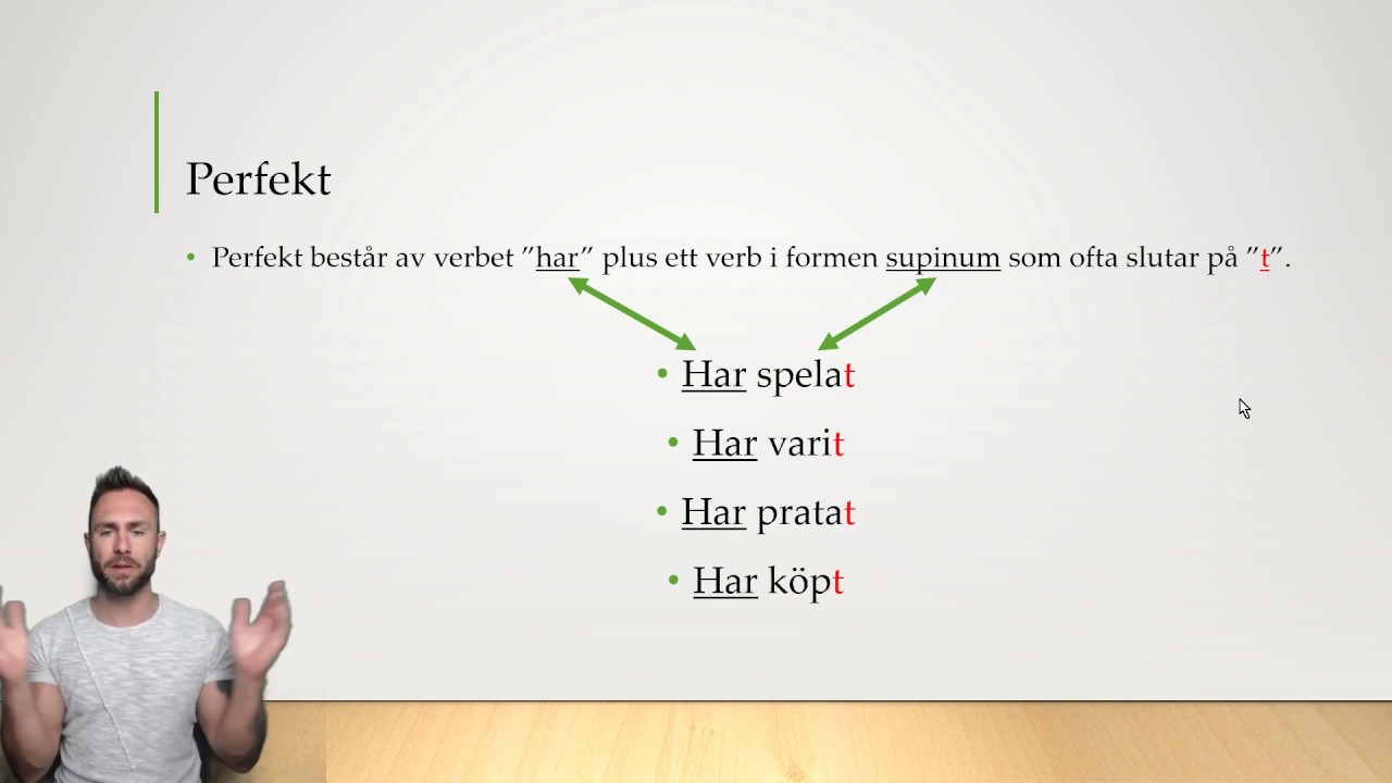 Preteritum och perfekt