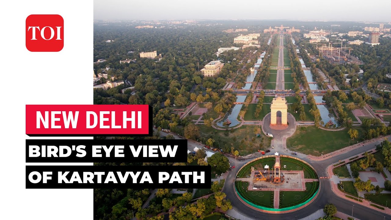 Delhi: Kartavya Path-First look of the revamped Central Vista Avenue