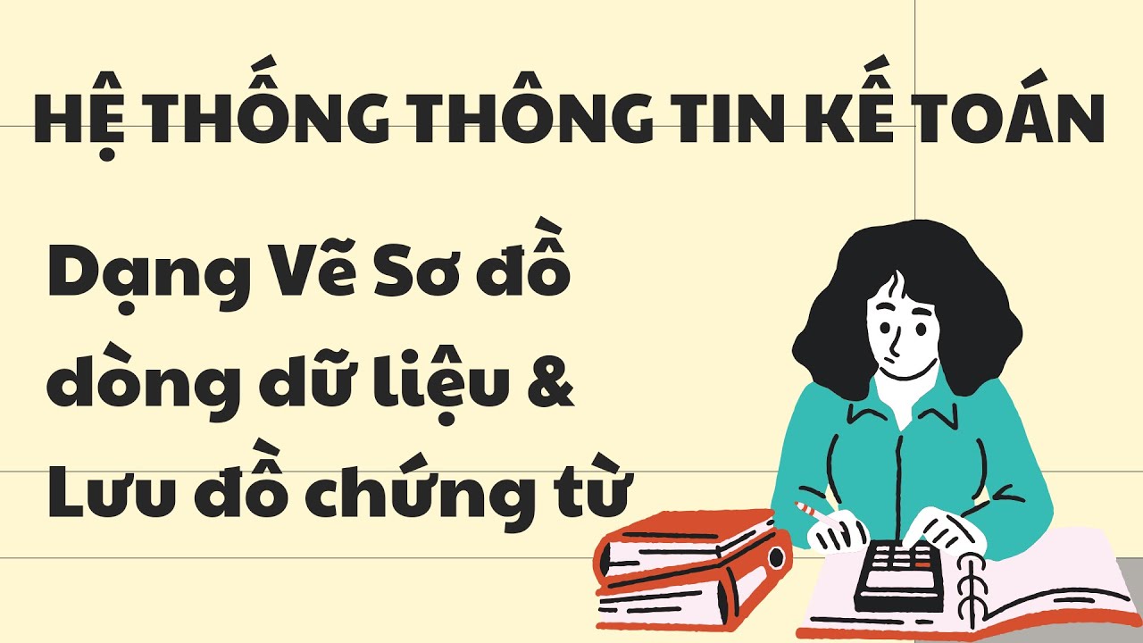 Kế toán | Đề thi cuối kỳ: Dạng vẽ Sơ đồ dòng dữ liệu & Lưu đồ chứng từ (Phần 1)