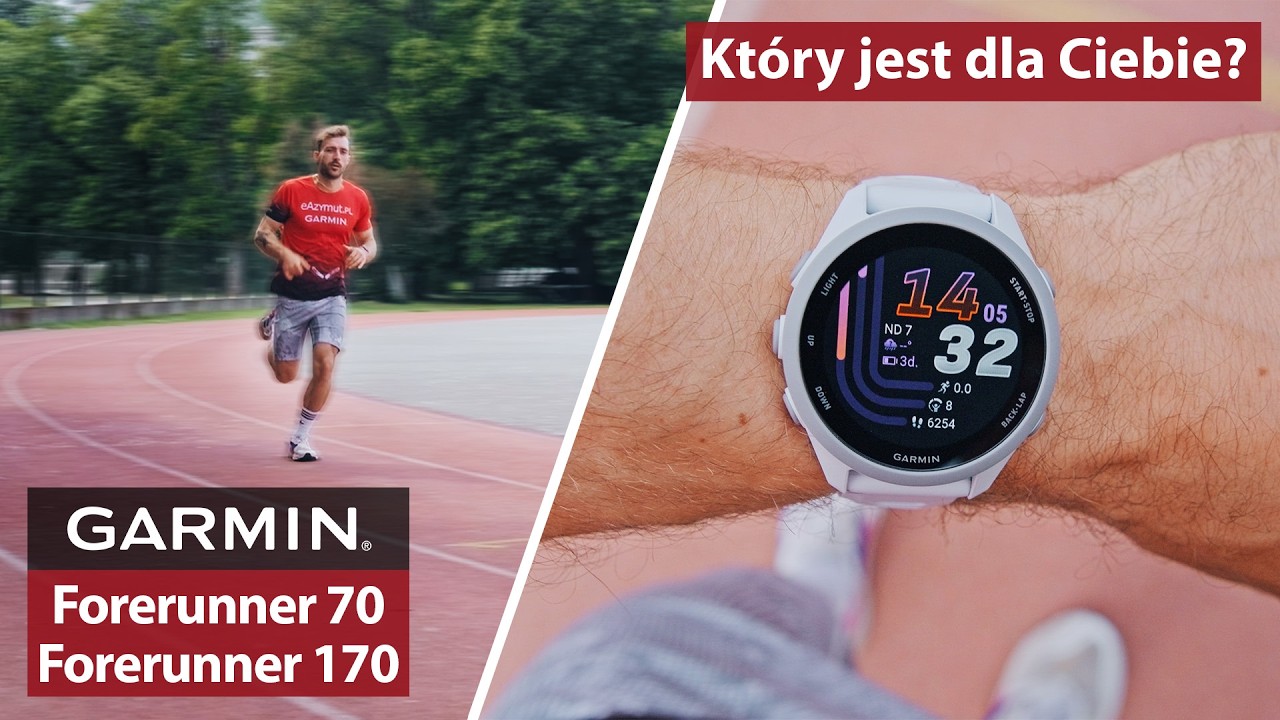 Garmin Forerunner 70 vs 170 | Kt&oacute;ry NOWY model wybrać?