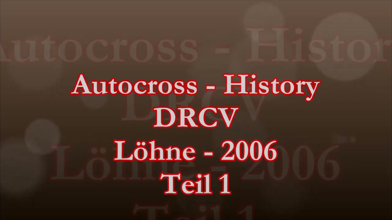 Autocross Löhne 2006 Teil 1