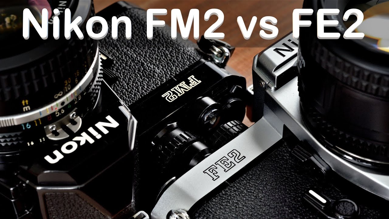 Nikon FM2 vs FE2 ¿Cuál es LA MEJOR? | Comparación detallada de dos Clásicas SLR Analógicas de los 80
