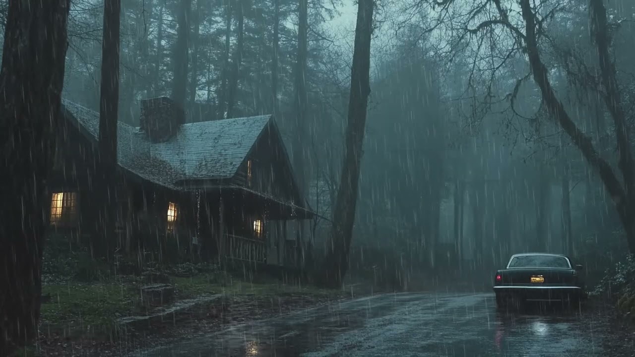 Heavy Rain in the Forest | Relieve Stress, Relax and Fall Asleep in Minutes with Natural Sounds