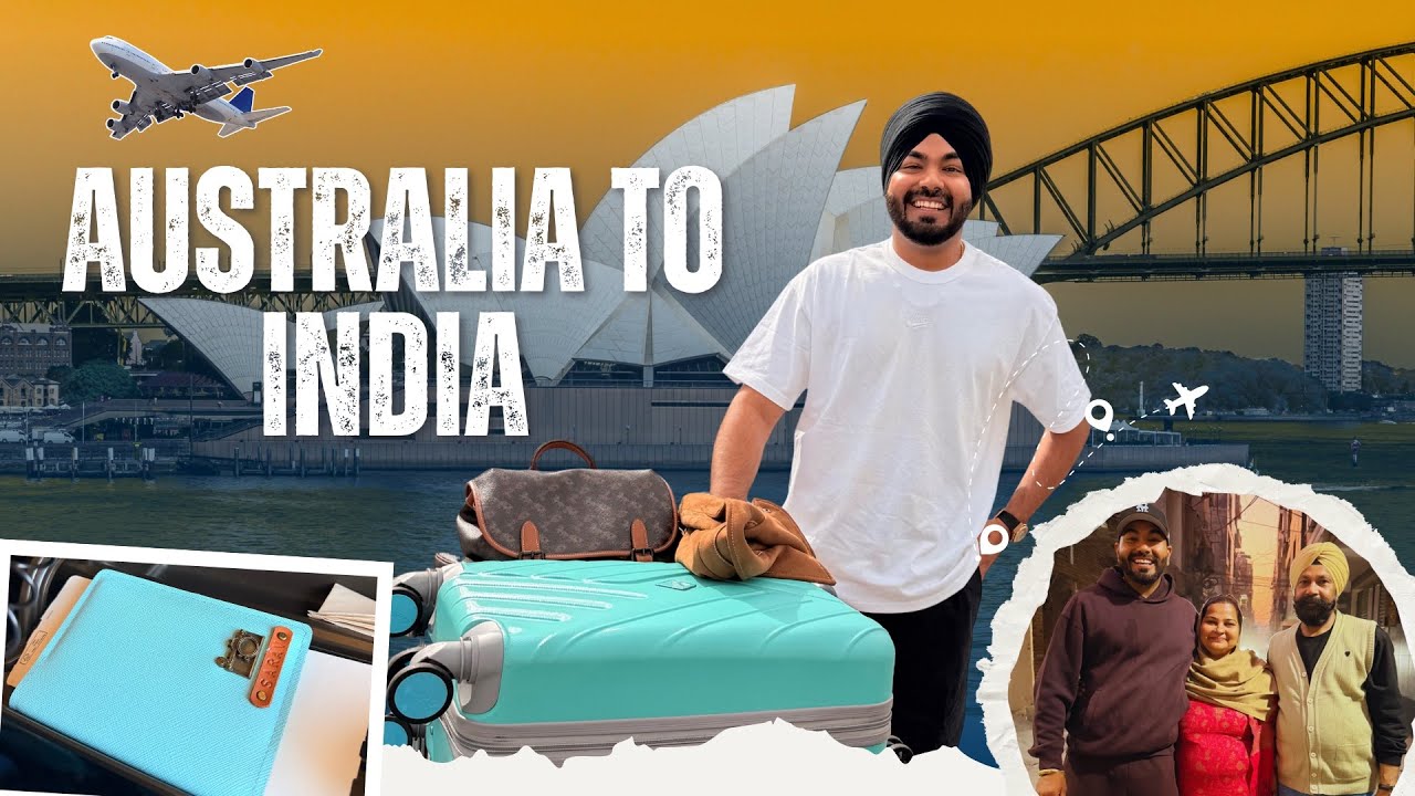 Australia to India Surprise Visit After 4 Years | Emotional Vlog |