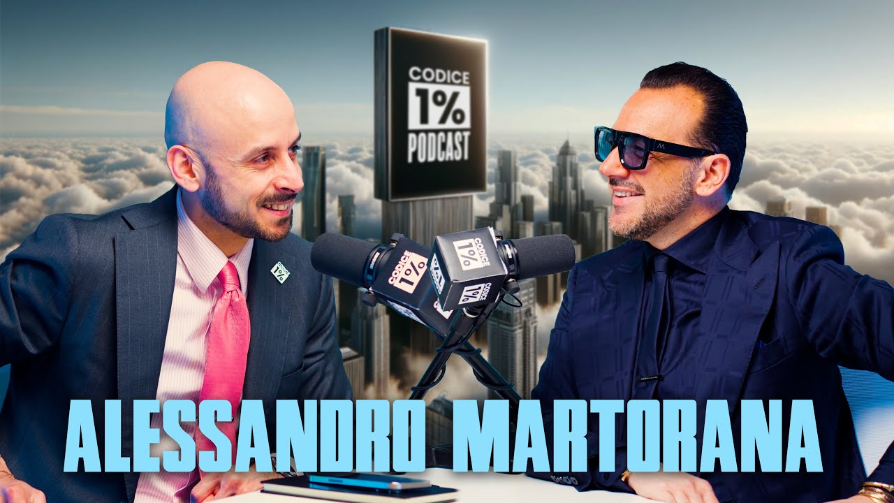 Ep. 55 - Alessandro Martorana, da Moncalieri a Hollywood, da Lapo Elkann a Ronaldo - 1% Podcast
