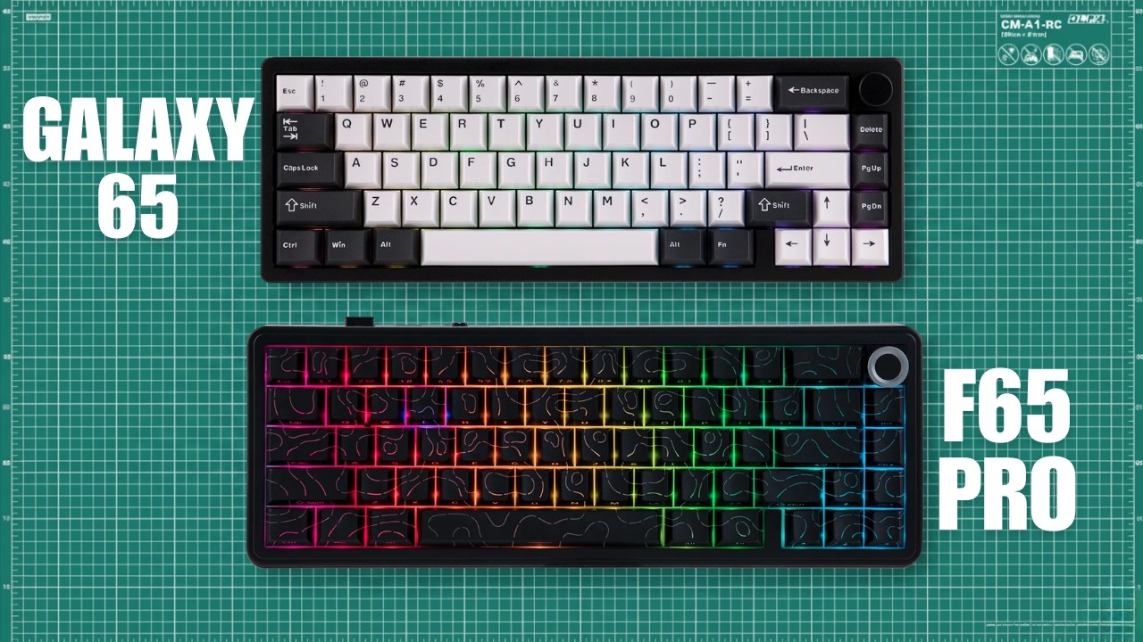 Epomaker Galaxy65 vs Epomaker F65 Pro - Which is the Best 65% Keyboard?