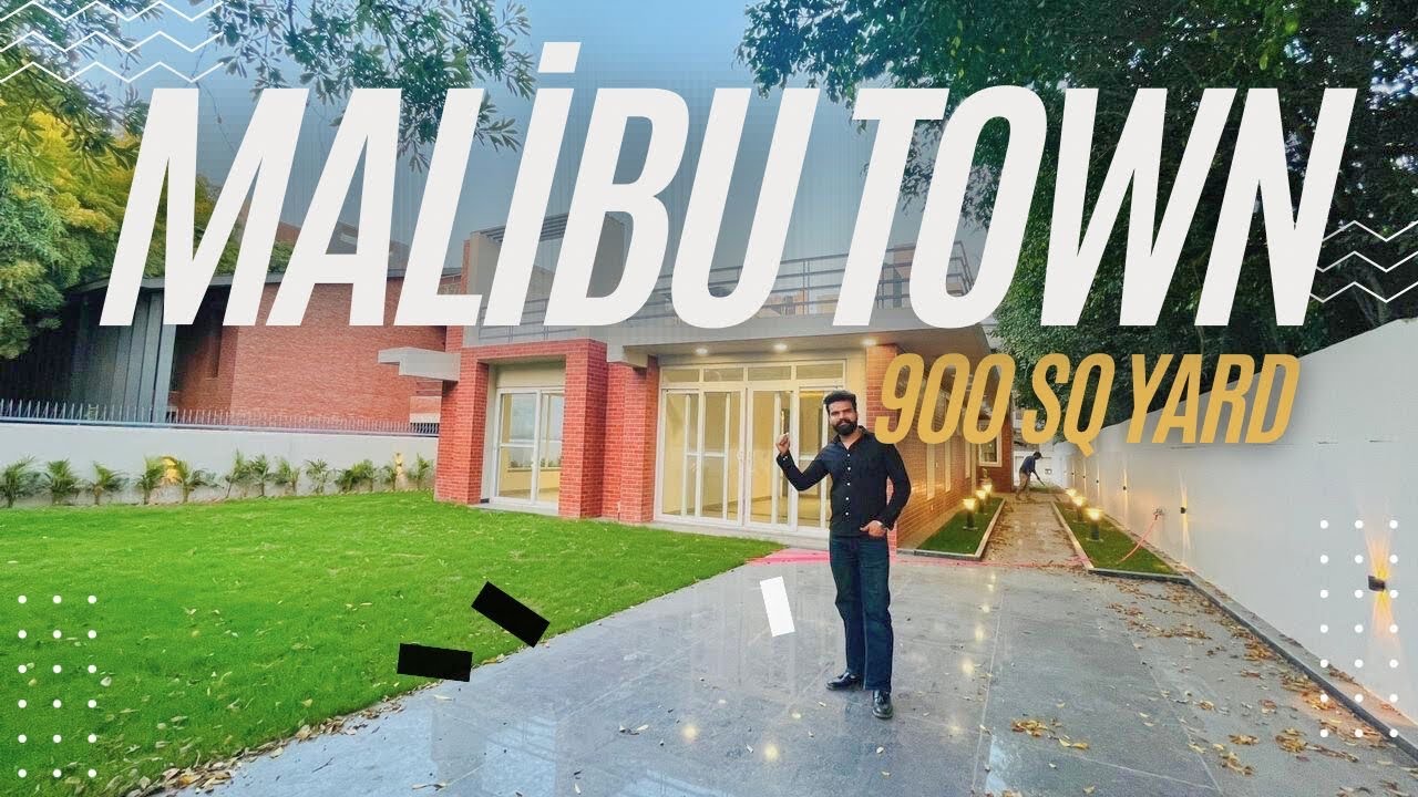 🏡 900 Sq Yards Luxury Villa in Malibu Town | Prime Gated Location | Best Price Deal 💎🔥