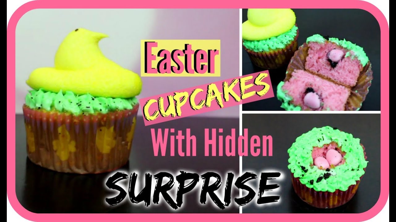 Easter Cupcakes With Hidden Surprise | Collab