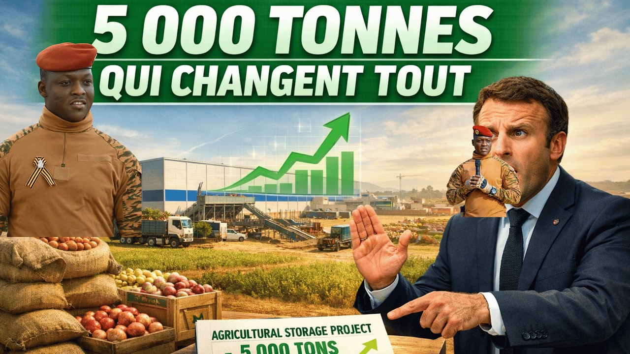 Ibrahim Traoré : 5 000 Tonnes Révélées, le Projet Agricole à 3,5 Milliards CFA qui Choque l’Afrique
