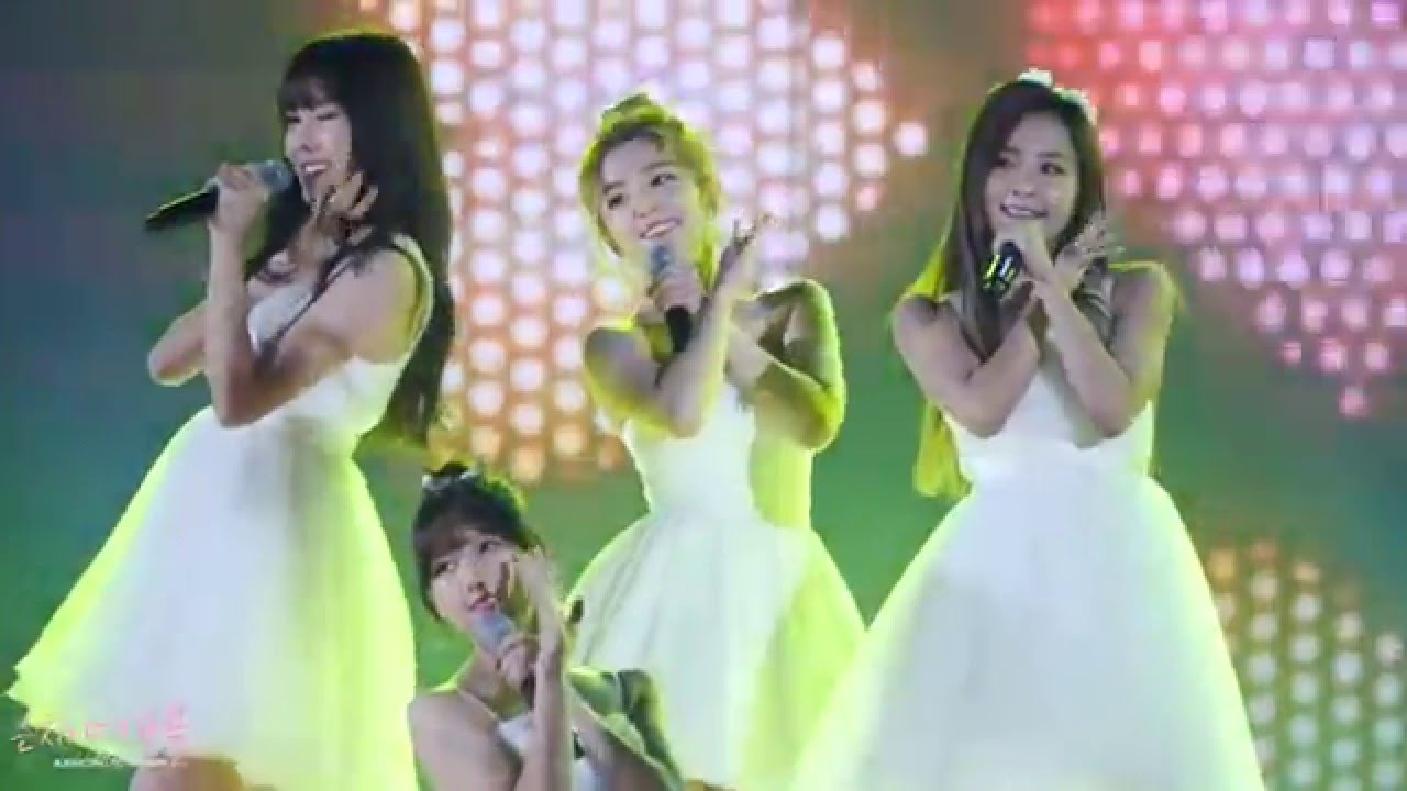 151230 KBS 가요대축제_난 사랑을 아직 몰라 _ 아이린,슬기,유주,예린