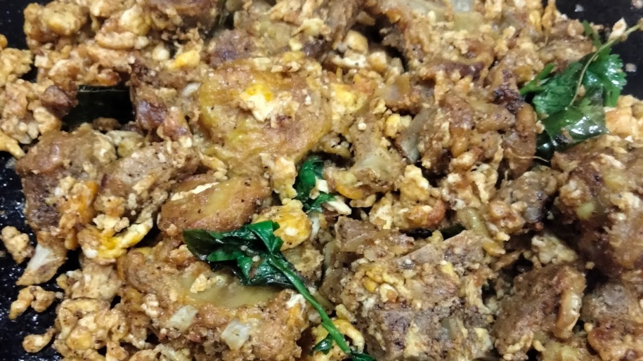 சுவையான மற்றும் மொறுமொறுப்பான மட்டன் முட்டை தவா ஃப்ரை (Mutton Egg Tawa Fry)