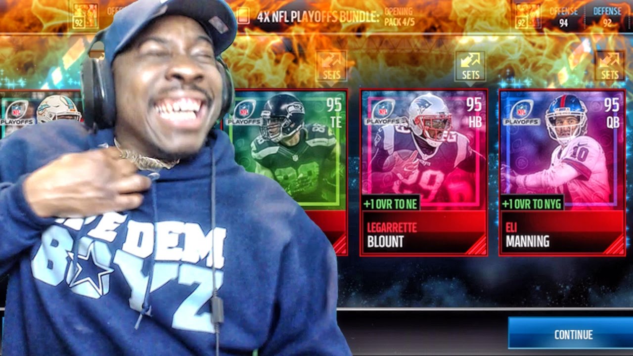 NFL PLAYOFFS PACK OPENING & NEW HEROES SETS! Madden Mobile 17 Gameplay Ep. 16
